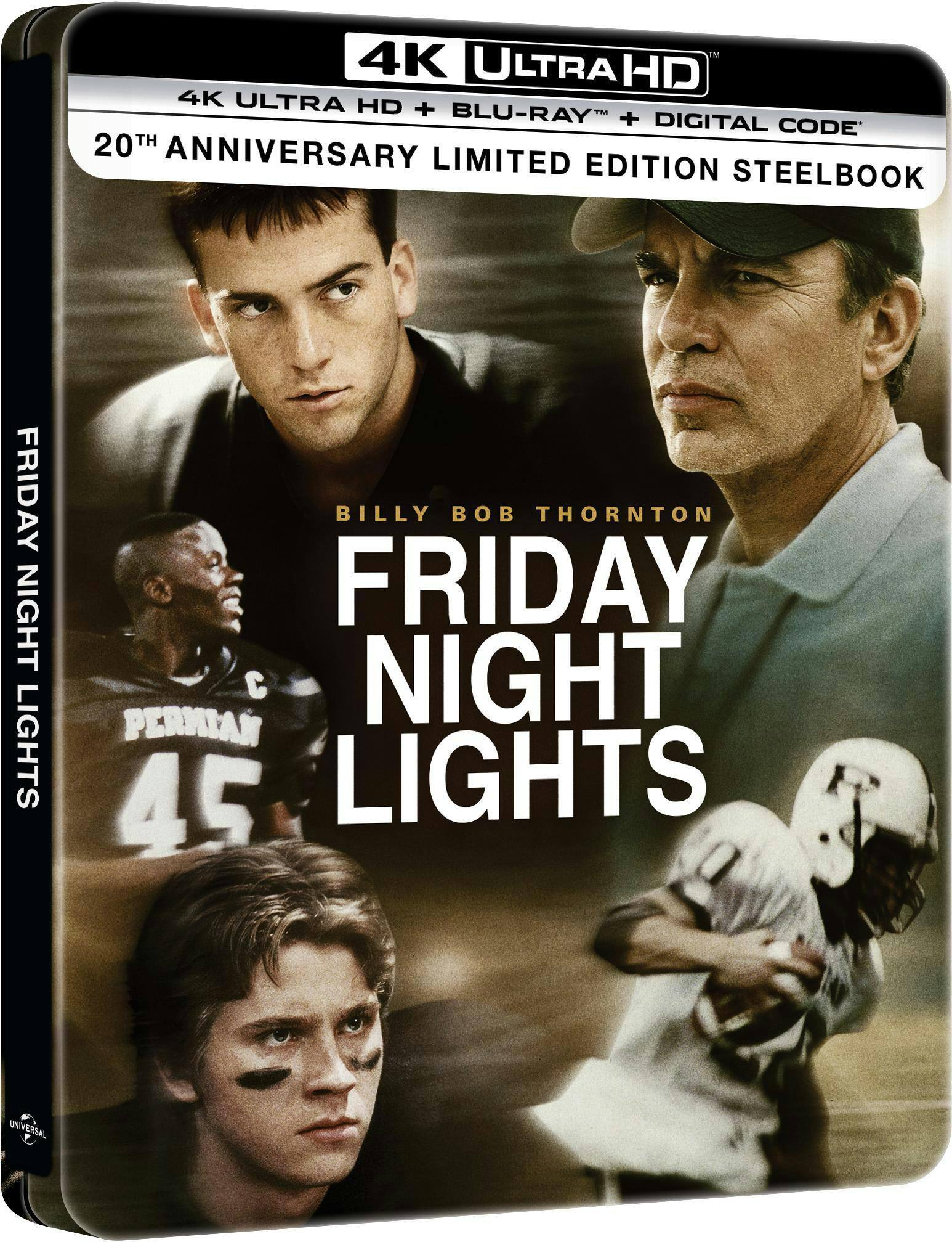 Angle. Friday Night Lights (Steelbook)   - 4K Blu-Ray.