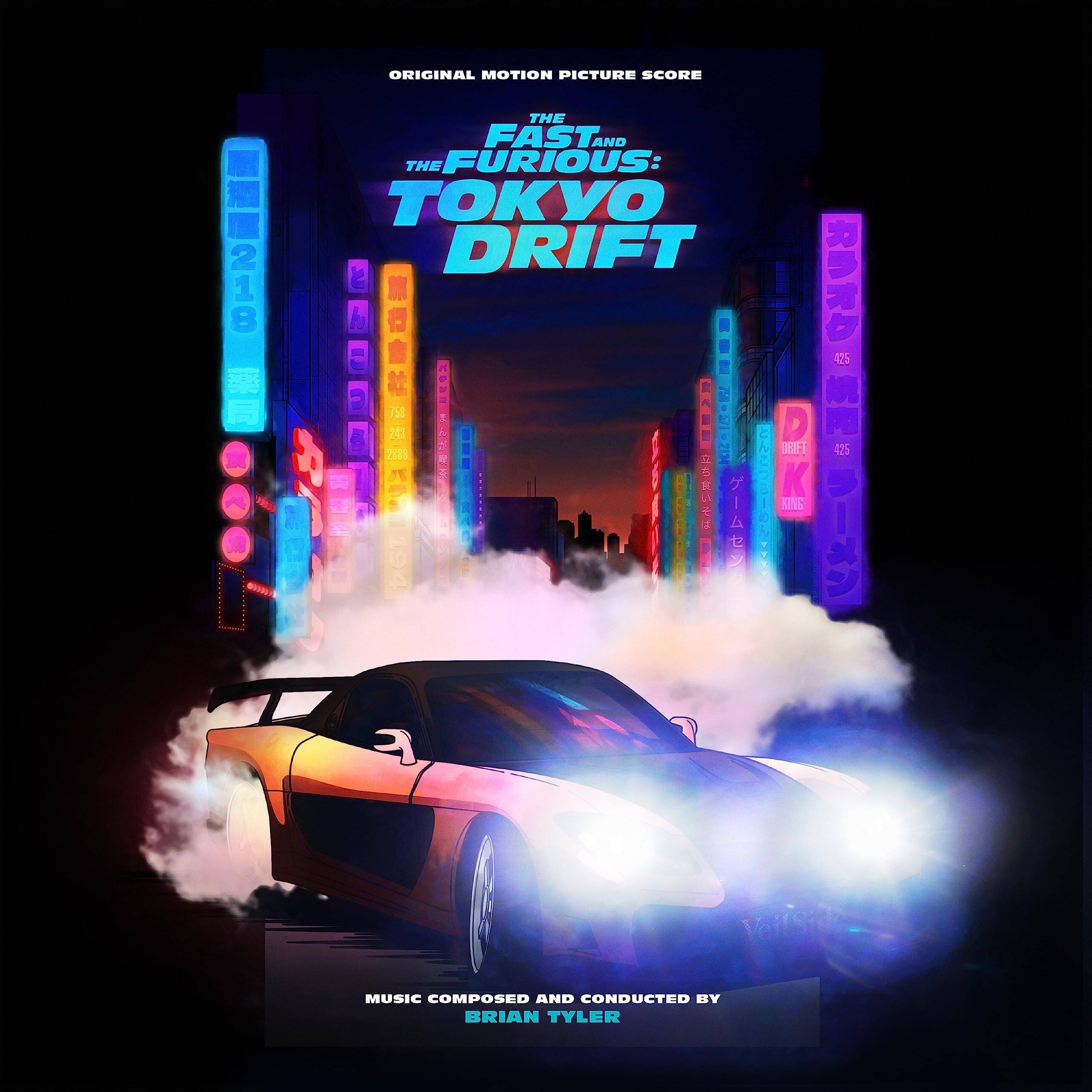 Front. The Fast and the Furious: Tokyo Drift [Original Score] [LP].
