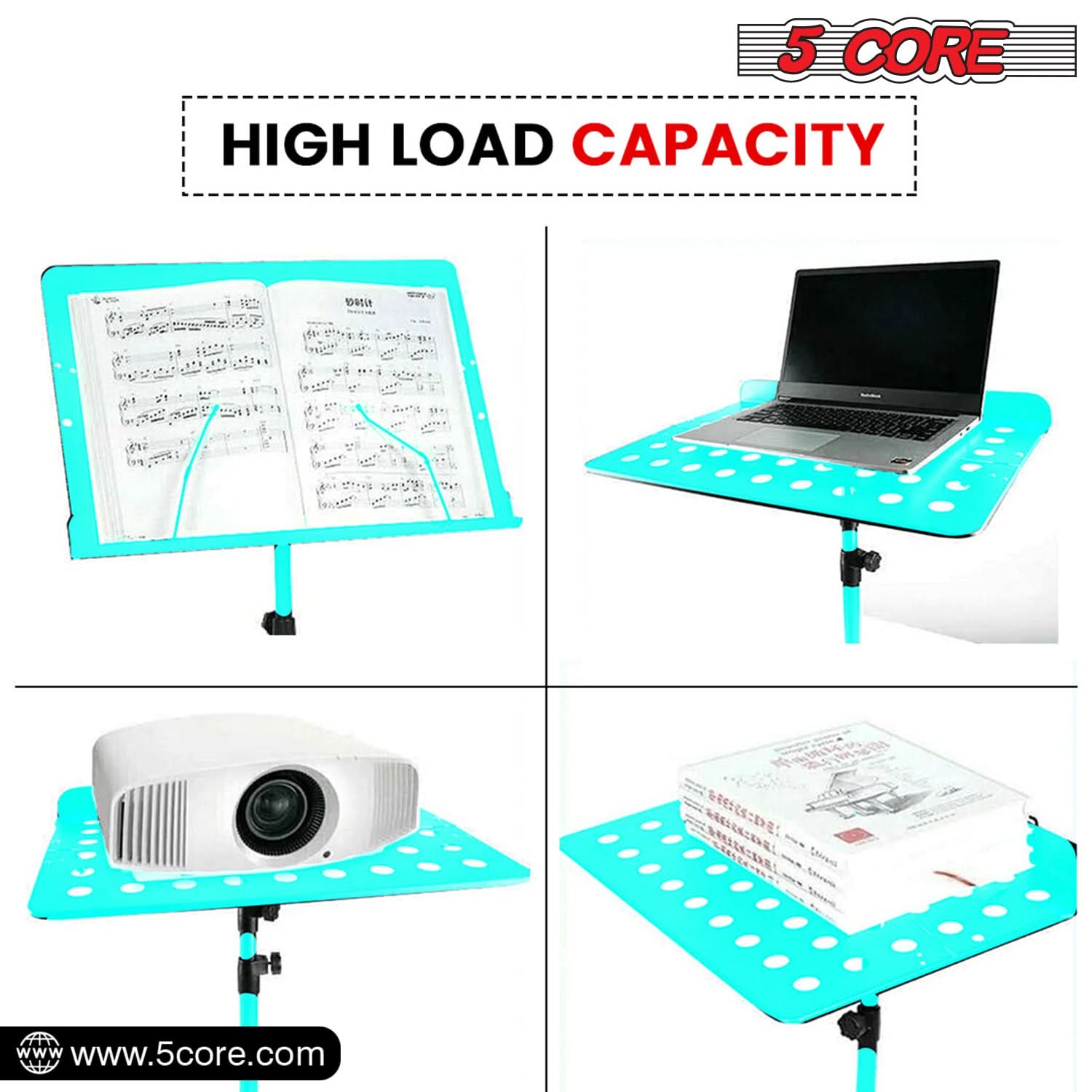 5 CORE  
HIGH LOAD CAPACITY  

www.5core.com