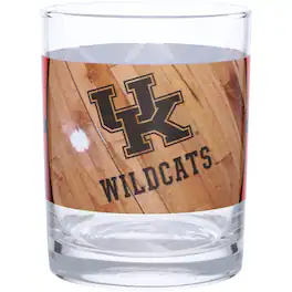 Indigo Falls - Kentucky Wildcats 14oz. Basketball Glass - Multicolor