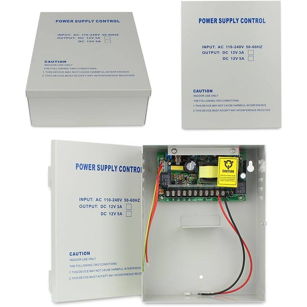 ACJPR - Smart Fingerprint Door Lock w/ RFID, PIN, Tuya App, 600LB Mag Lock
