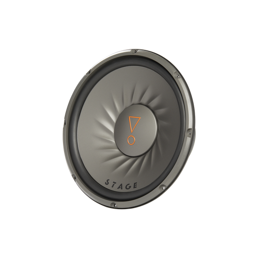 Front. JBL - JBL STAGE 102 10" Car Audio Subwoofer - Black.