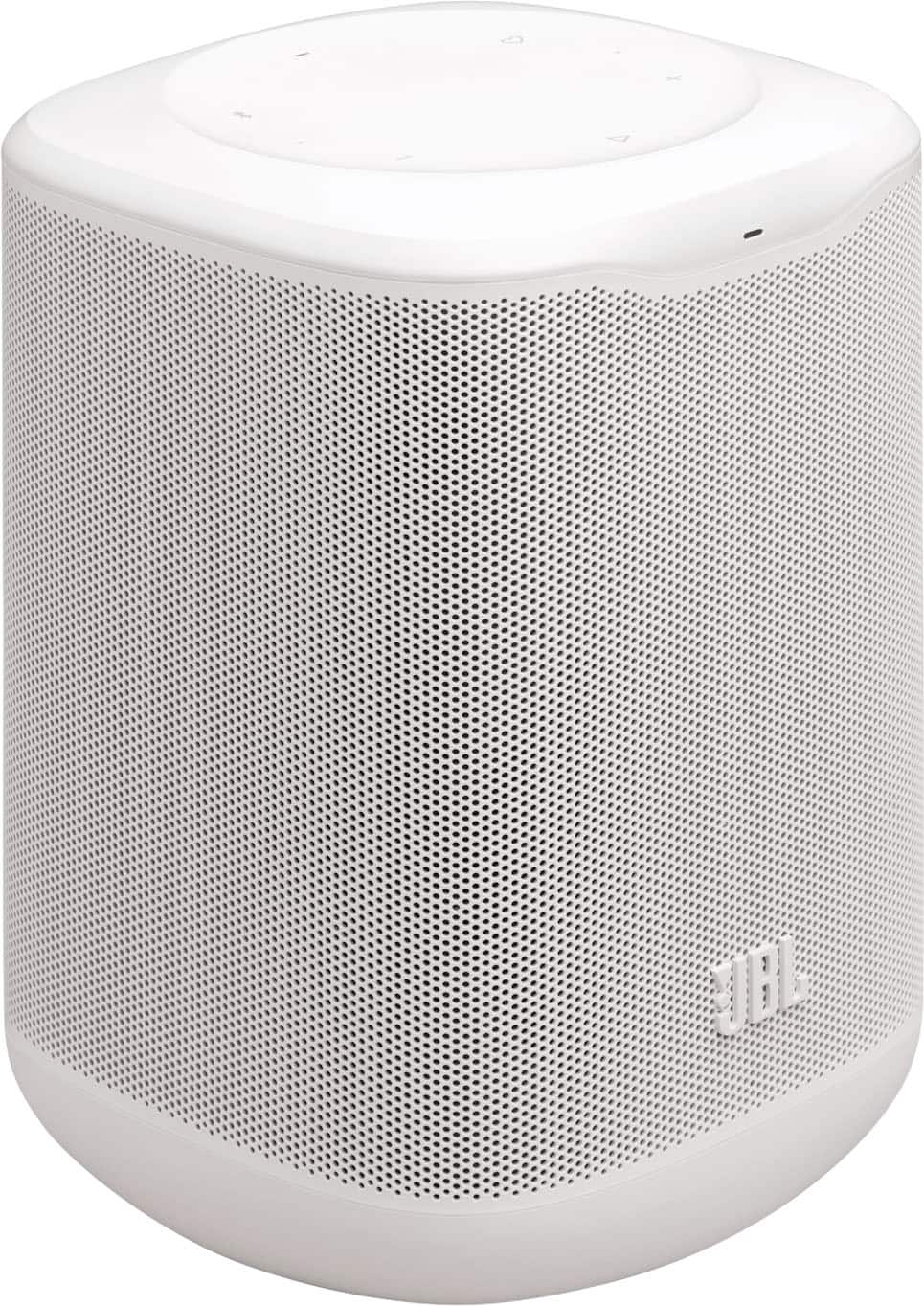 JBL - Cove M1 Compact Wi-Fi home speaker for easy whole-home listening - 2026 - White