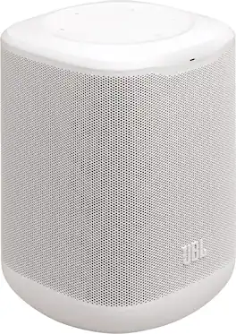 JBL - Compact Wi-Fi home speaker for easy whole-home listening - White