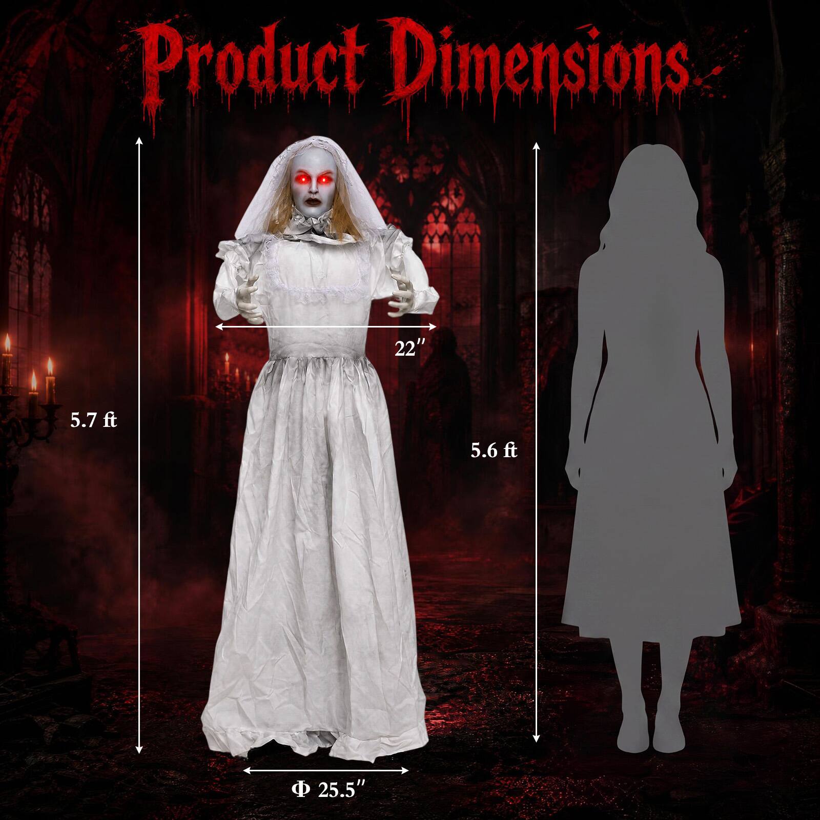 Product Dimensions
22"
5.7ft
5.6ft
25.5"