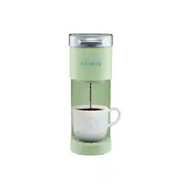Keurig - Refurbished Excellent - K-Mini Coffee Maker, Single Serve K-Cup Pod Coffee Brewer, 6 to 12 Oz. Brew Sizes, Chill - Green