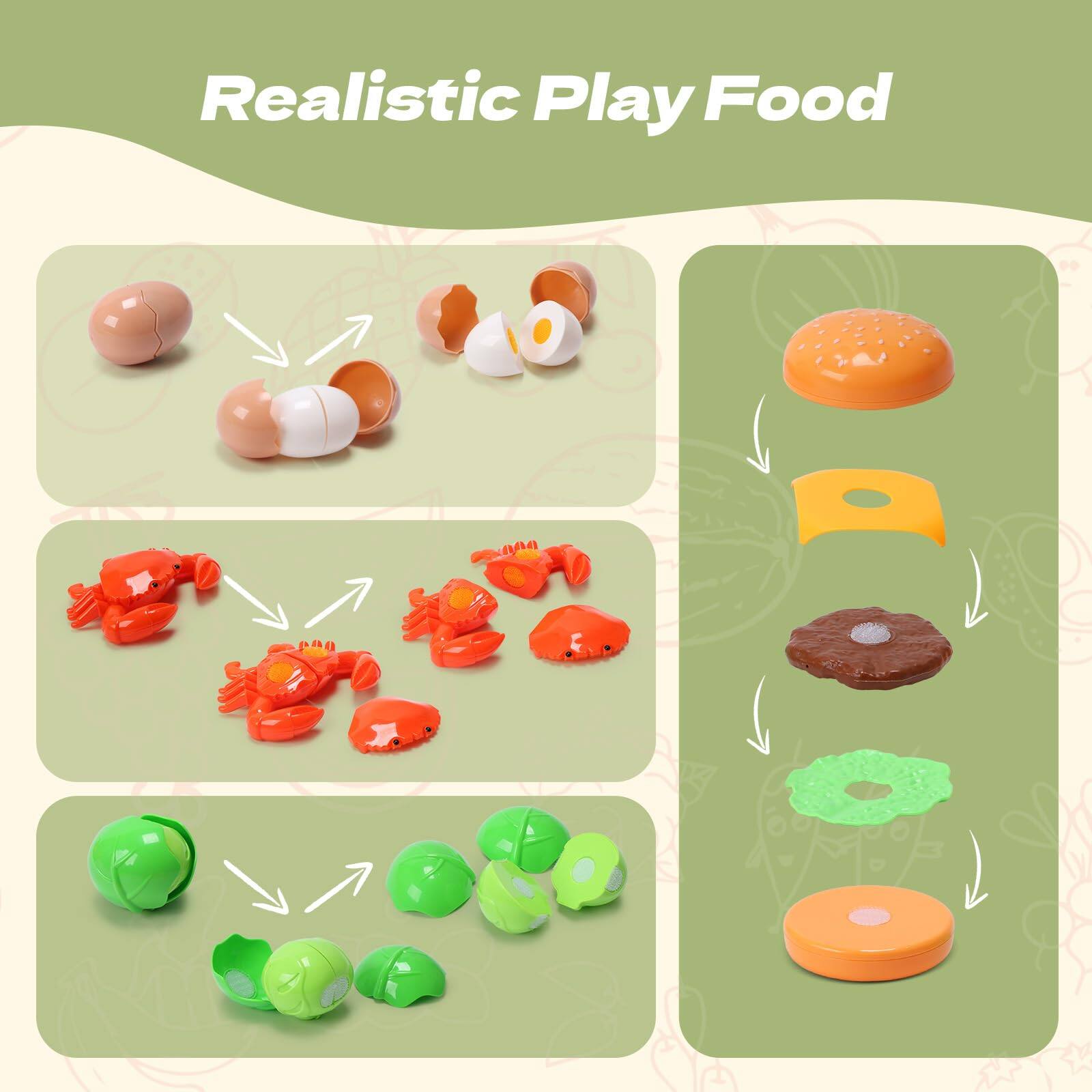 Realistic Play Food