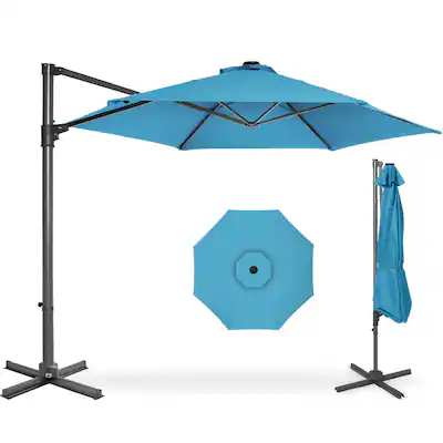 high rating offset patio umbrellas Shademaker Orion 11'5 Octagon Umbrella (SMOR35) GiantPatioUmbrellas An offset design includes a 39.5 11 Best Patio Umbrellas of