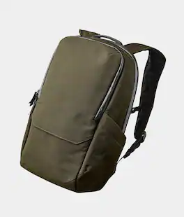 ALPAKA - Elements Backpack Pro Laptop Backpack Fits 16'' Laptop with Dual Bottle Pockets, Travel Backpack for Men - Army Green Axoflux 600D