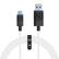 Alt View 11. Insignia™ - Extra-long 15' USB-C Charge and Play Cable for PlayStation 5 DualSense controllers and other USB devices - White/Black/Blue.