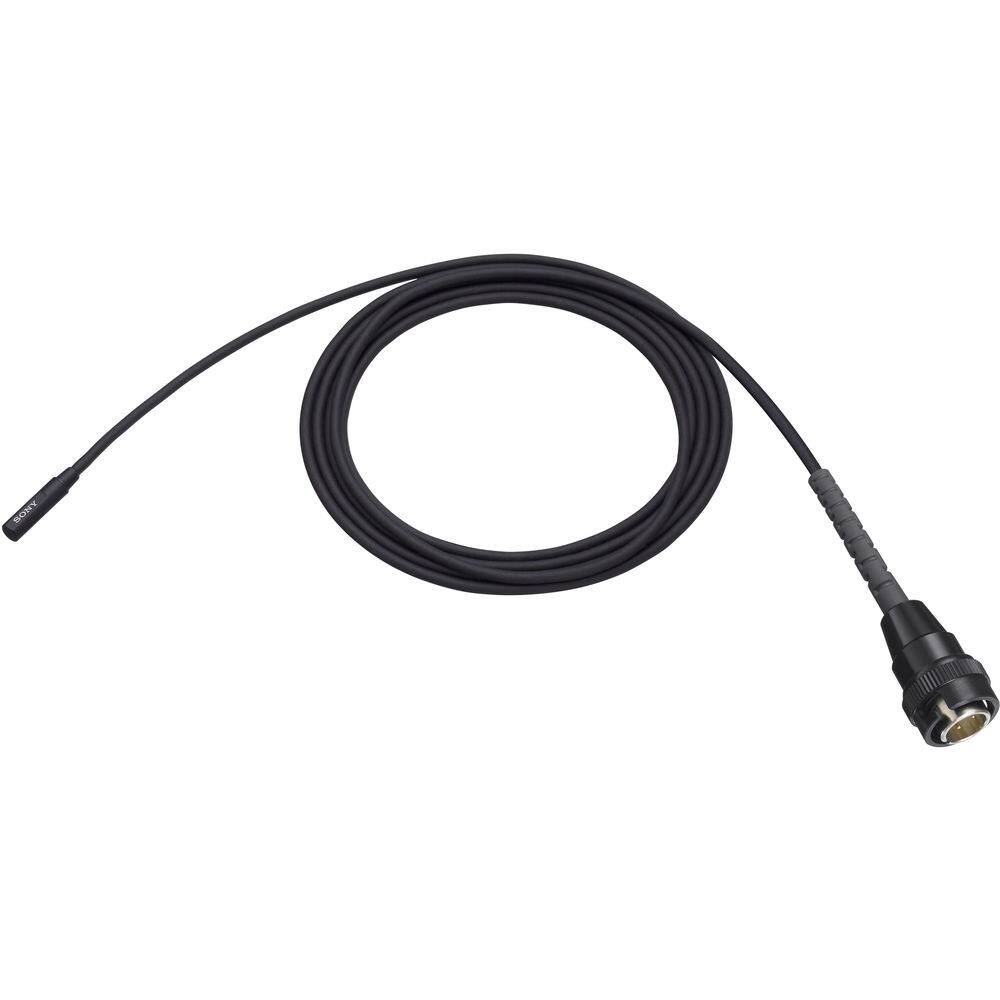 Alt View 1. Sony - Sony ECM-90BC Ultra-Compact Dual-Diaphragm Electret Condenser Lavalier Microphone | More - Black.