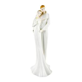 Veronese Design - TO HAVE AND HOLD Fine Porcelain Wedding Couple Statue - White