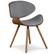 Front. Simpli Home - Marana Dining Chair - Grey.