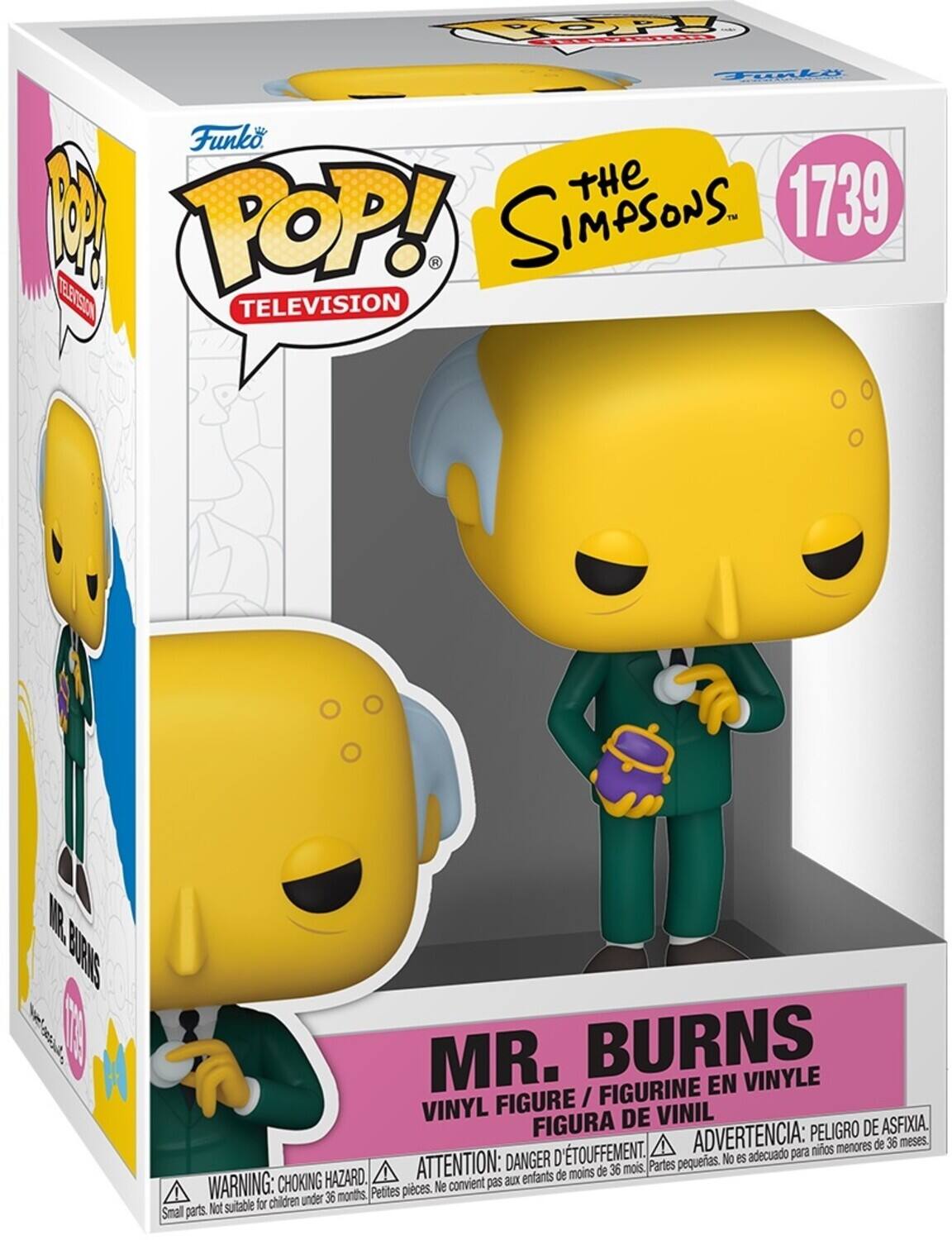 Funko POP! Television: Simpsons Mr. Burns COLLECTIBLES Multicolor