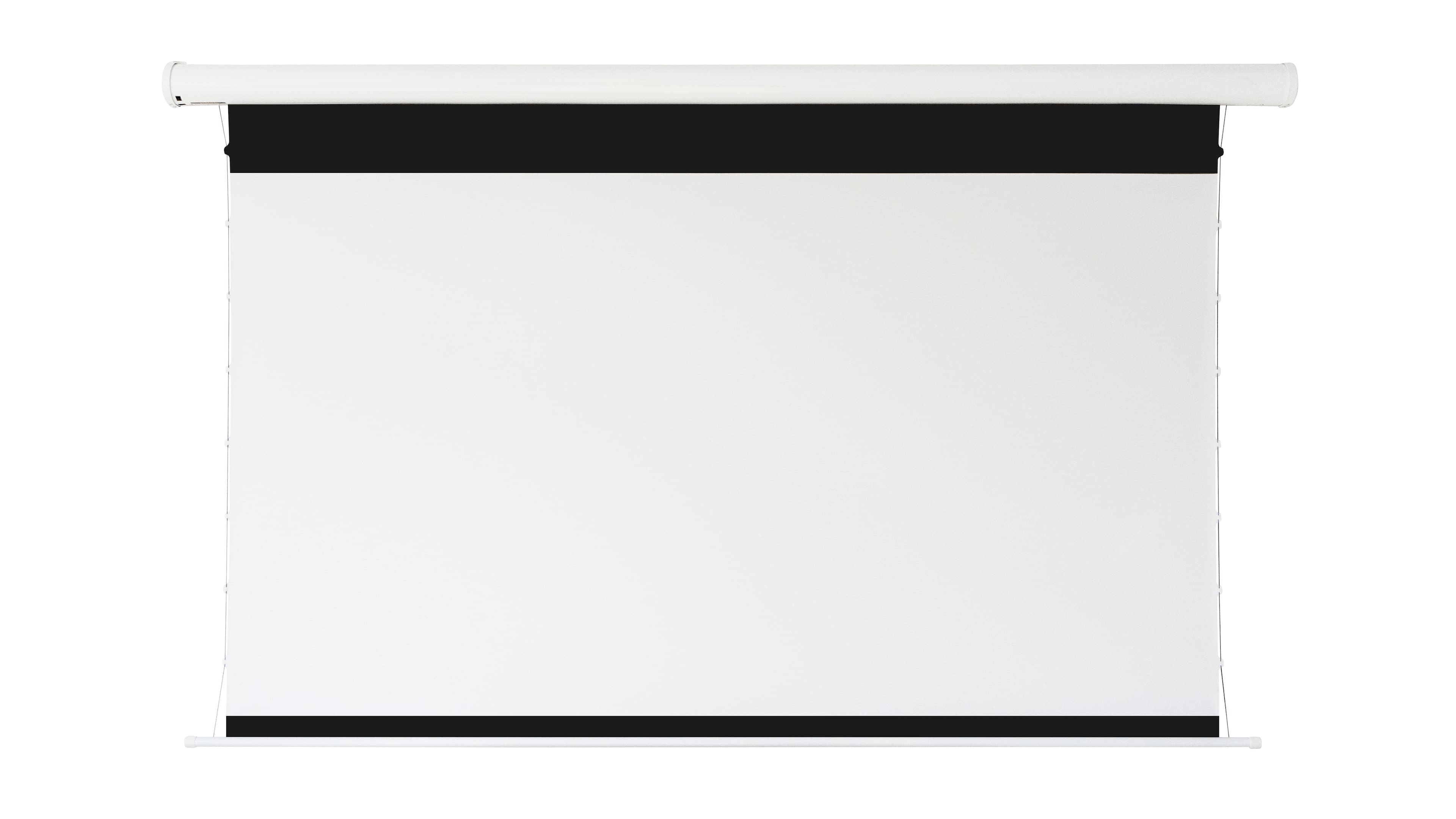 Elite Screens - VMAX Tab-Tension 3 Series 120" Motorized Wall/ Ceiling Projector Screen - White
