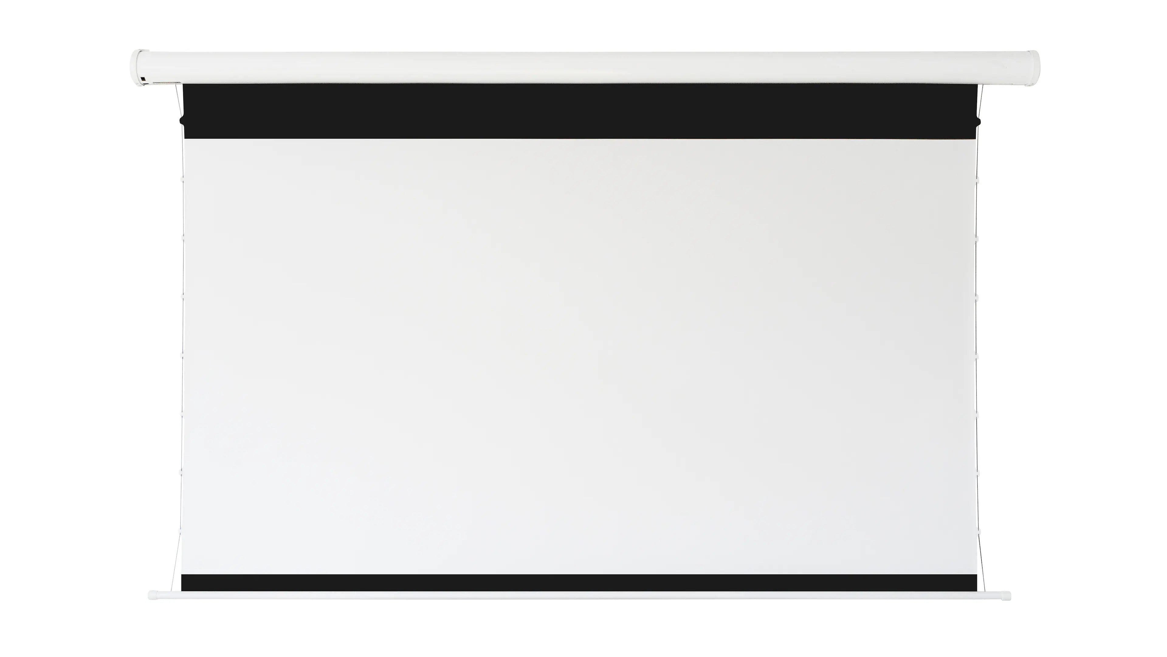 Elite Screens - VMAX Tab-Tension 3 Series 135" Motorized Wall/ Ceiling Projector Screen - White