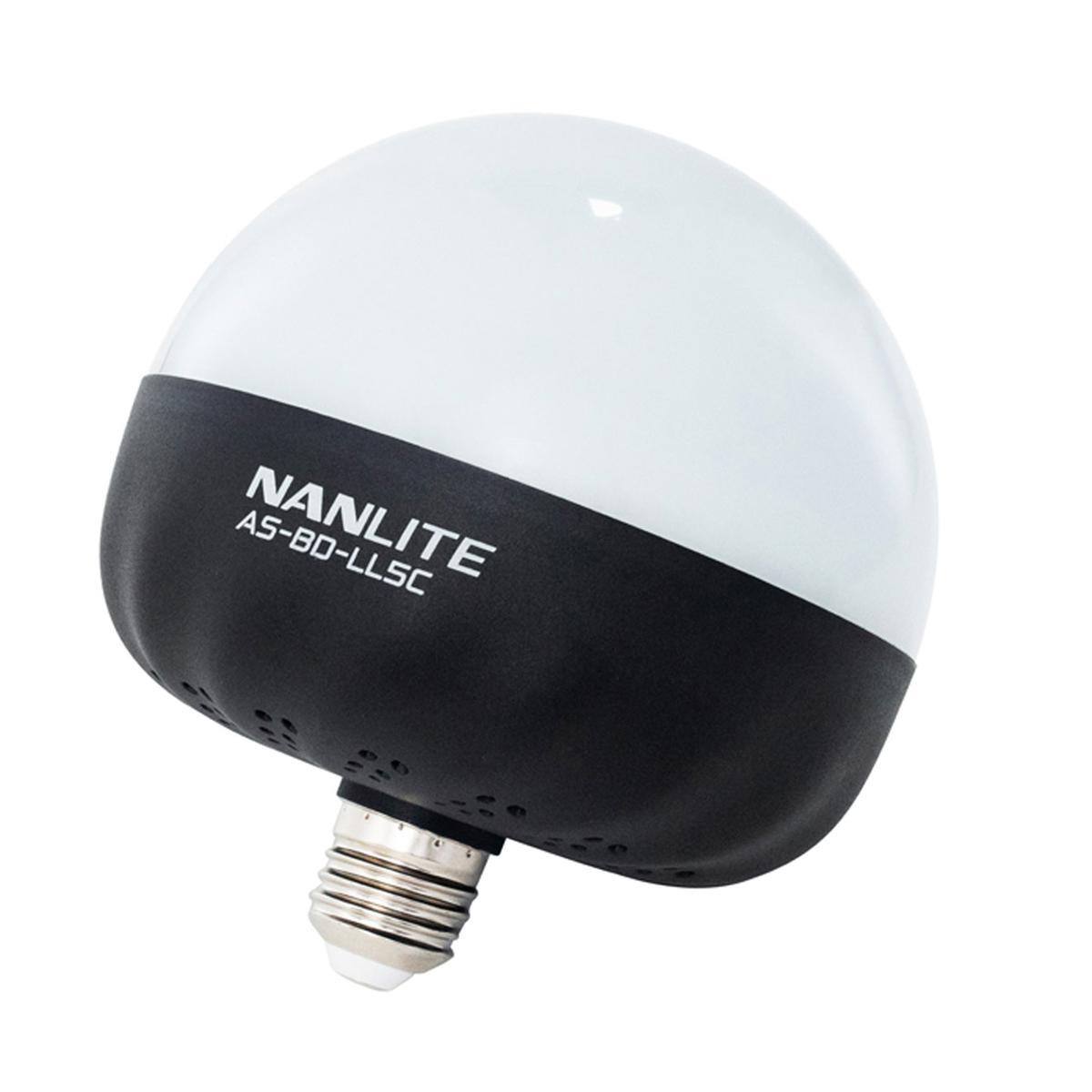 Alt View 2. NANLITE - Nanlite Bulb Diffuser for LitoLite 5C Compact RGBWW LED Panel.