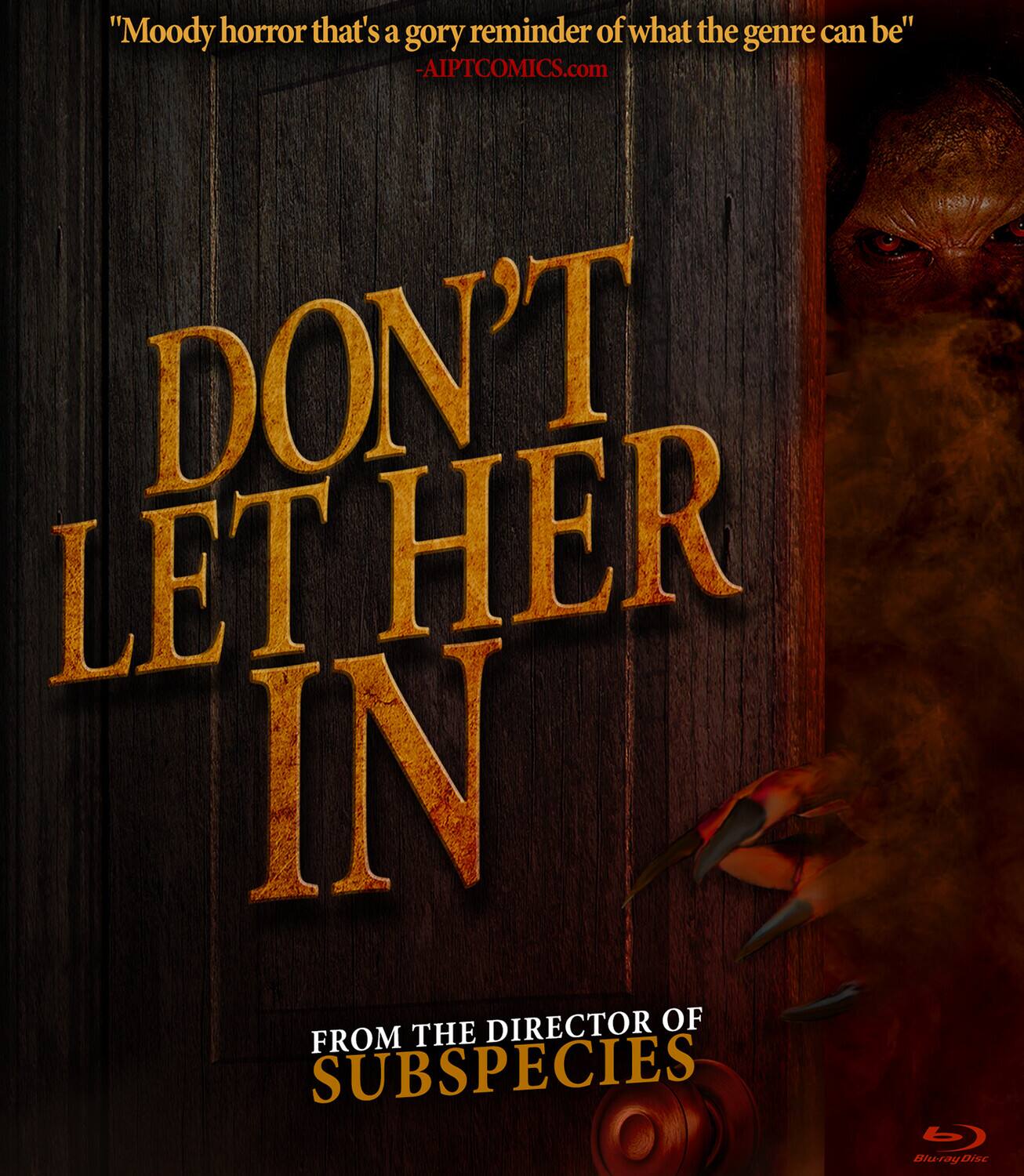 Front. Don't Let Her In   - BLU-RAY.