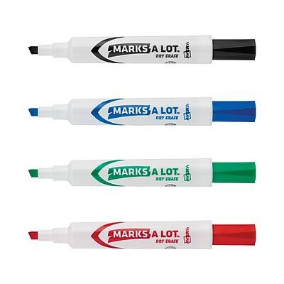 MARKS-A-LOT  
DRY ERASE  
MARKS-A-LOT  
DRY ERASE  
MARKS-A-LOT  
DRY ERASE  
MARKS-A-LOT  
DRY ERASE