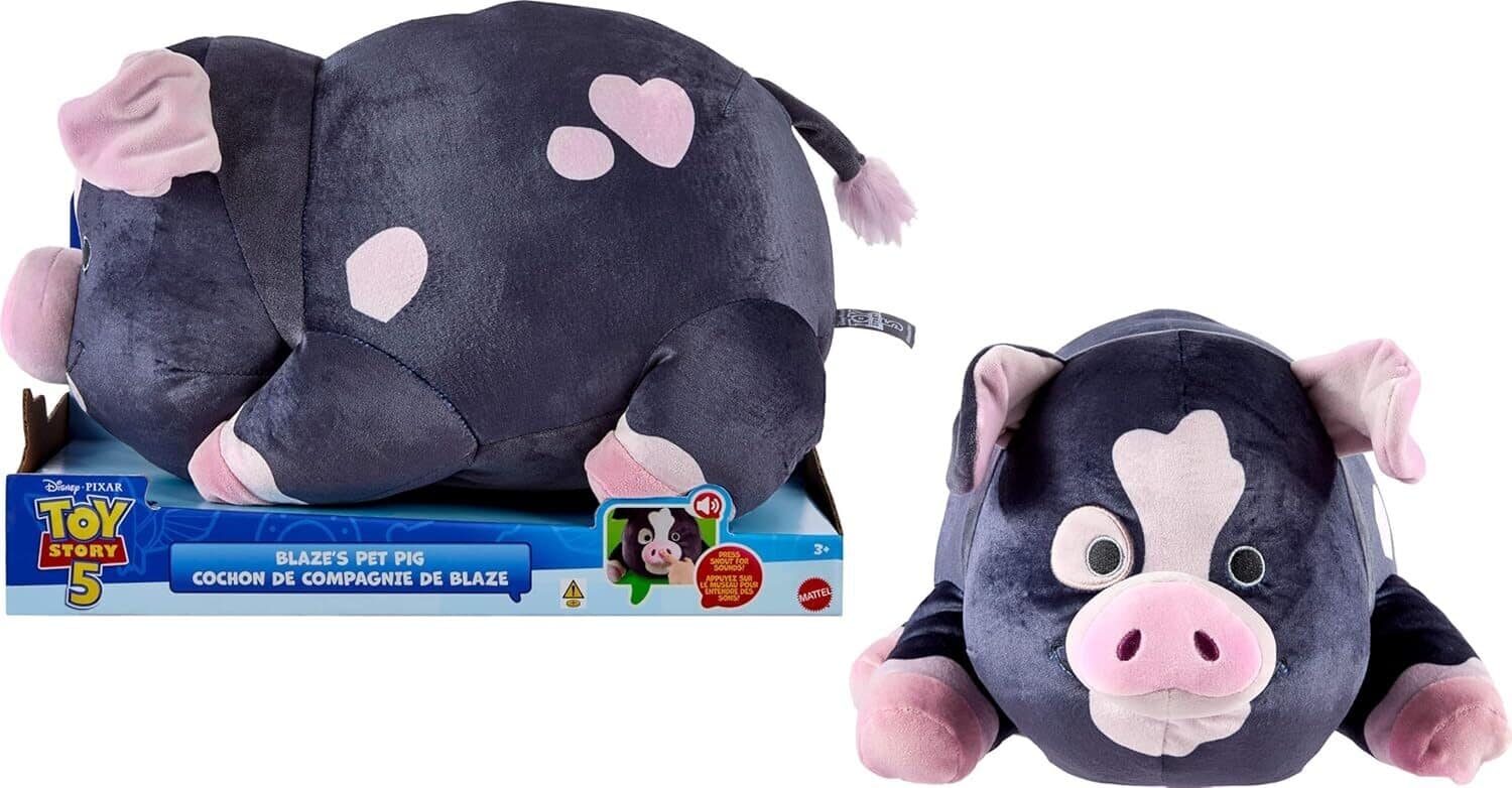Mattel - Pixar Toy Story 5 Blaze's Pet Pig Plush with Sounds - COLLECTIBLES - Multicolor price history on PriceWatchPro