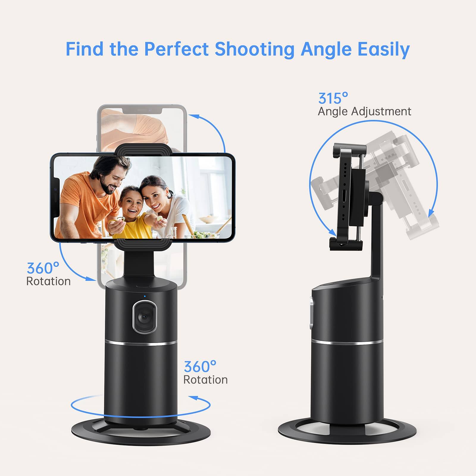 Find the Perfect Shooting Angle Easily

315° Angle Adjustment

360° Rotation

360° Rotation