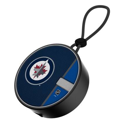 Front. Keyscaper - Winnipeg Jets Logo Waterproof Bluetooth Speaker - Multicolor.