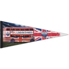 WinCraft - 2021 NFL London Games 12'' x 30'' Premium Pennant - Multicolor