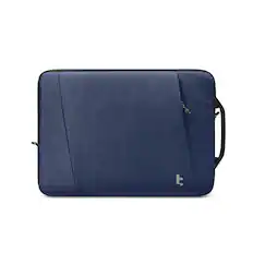 Front. tomtoc - Essence-A35 360° Protective Laptop Sleeve Case Bag for 15-inch MacBook Air (A3448)/Pro M5/M4/M3/M2 2026-2016 - Navy Blue.
