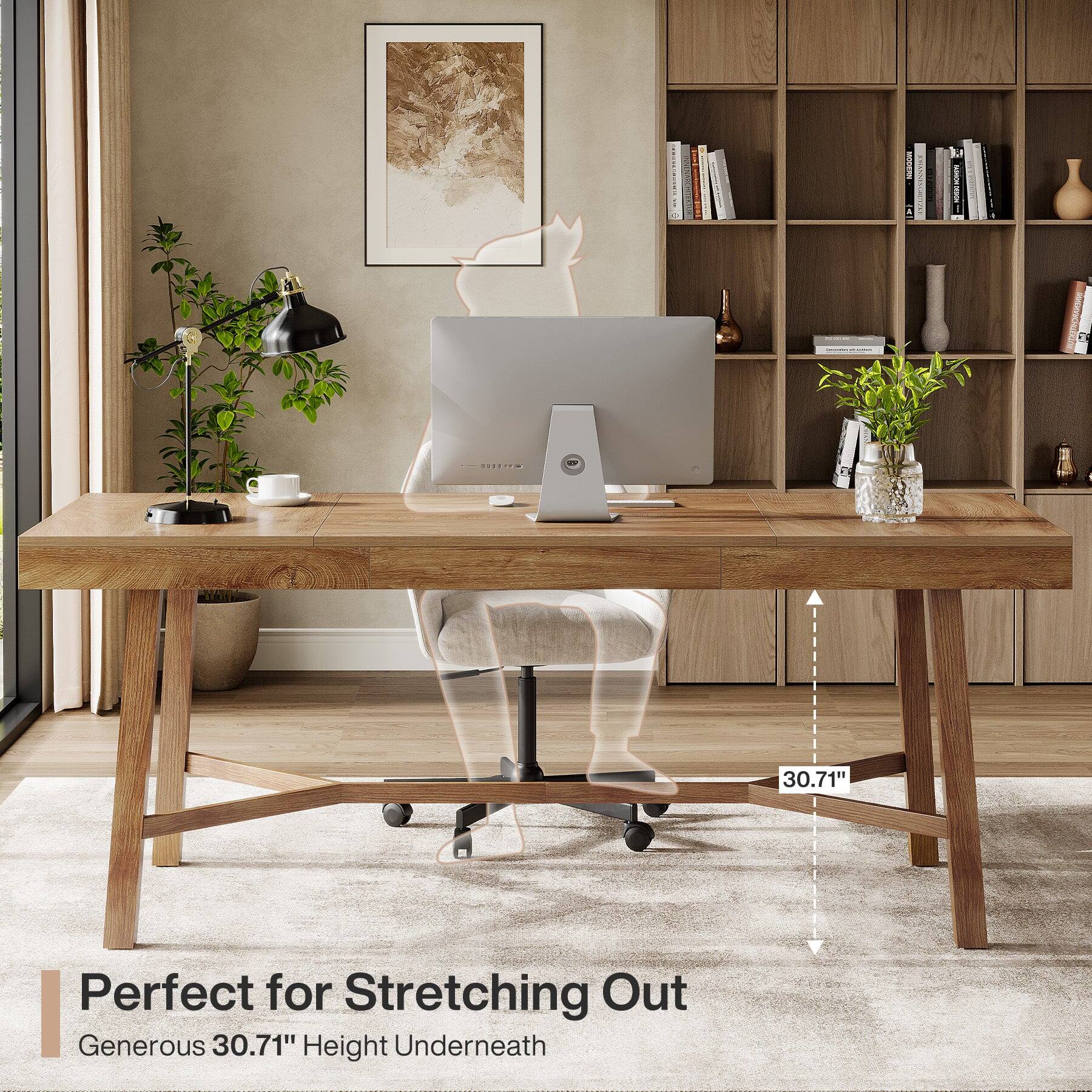Perfect for Stretching Out  
Generous 30.71" Height Underneath