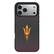 Front. Keyscaper - Arizona State Sun Devils Bump Case with 8.2ft Drop Protection - 16 Pro Max - Black.