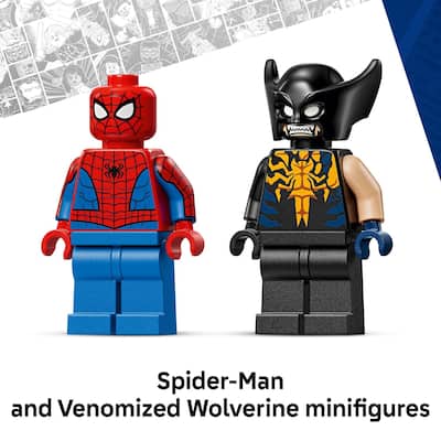 LEGO Marvel Spider Man Car vs. Venomized Wolverine 76336 6588663 LEGO Marvel Spider Man Car vs. Venomized Wolverine 76336 6588663