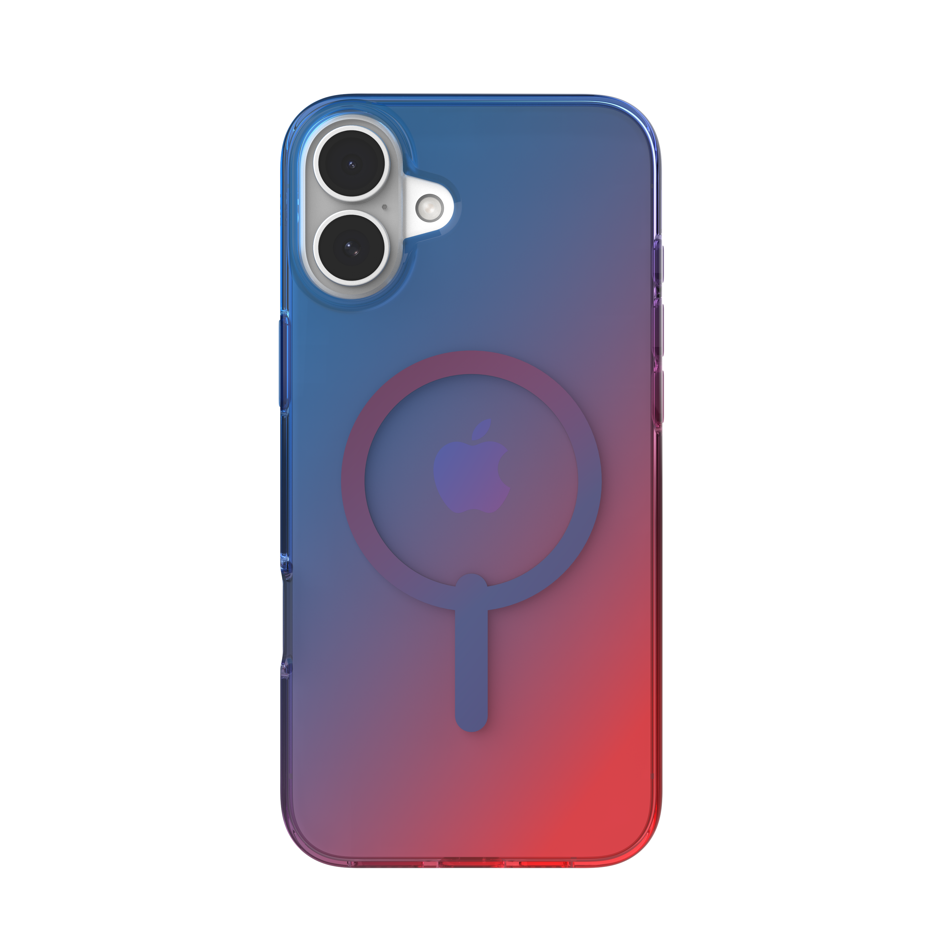 Angle. ZAGG - Tokyo Snap Case for Apple iPhone 16 Plus - Iridescent.