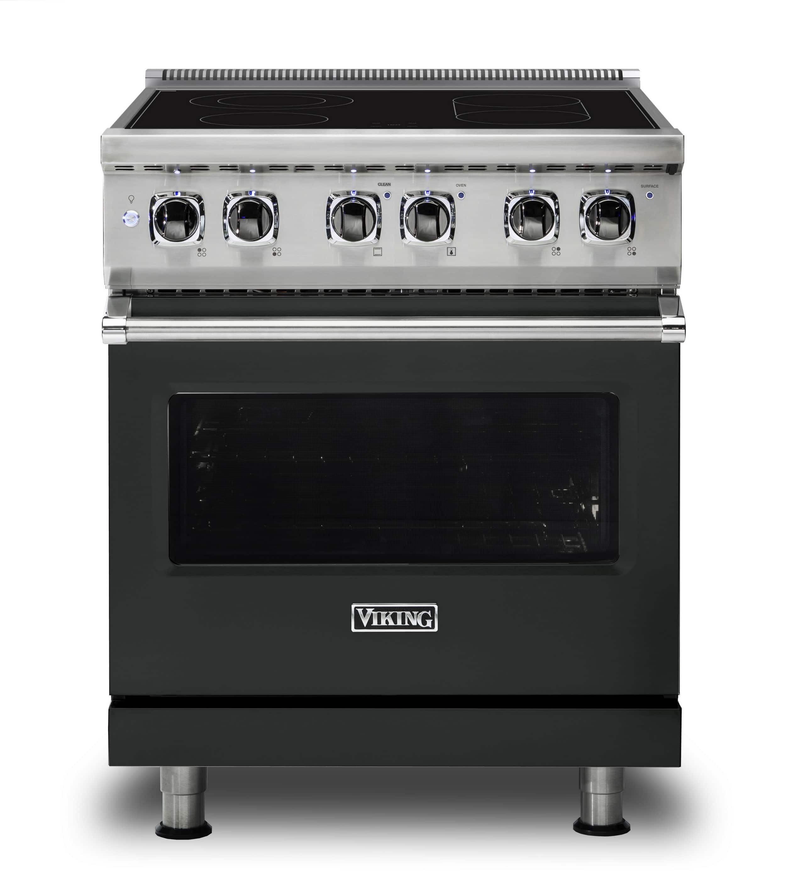 Viking - 5 Series 30" Wide Freestanding Electric Range - Antique Bronze - Front_Zoom