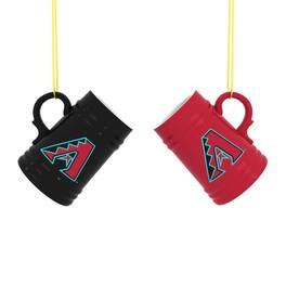 Evergreen Enterprises - Arizona Diamondbacks Two-Pack 3" Mini Stein Ornament Set - Multicolor