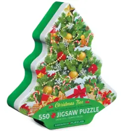 Eurographics - Eurographics: Puzzle Tin: Christmas Tree - 550 Piece Jigsaw