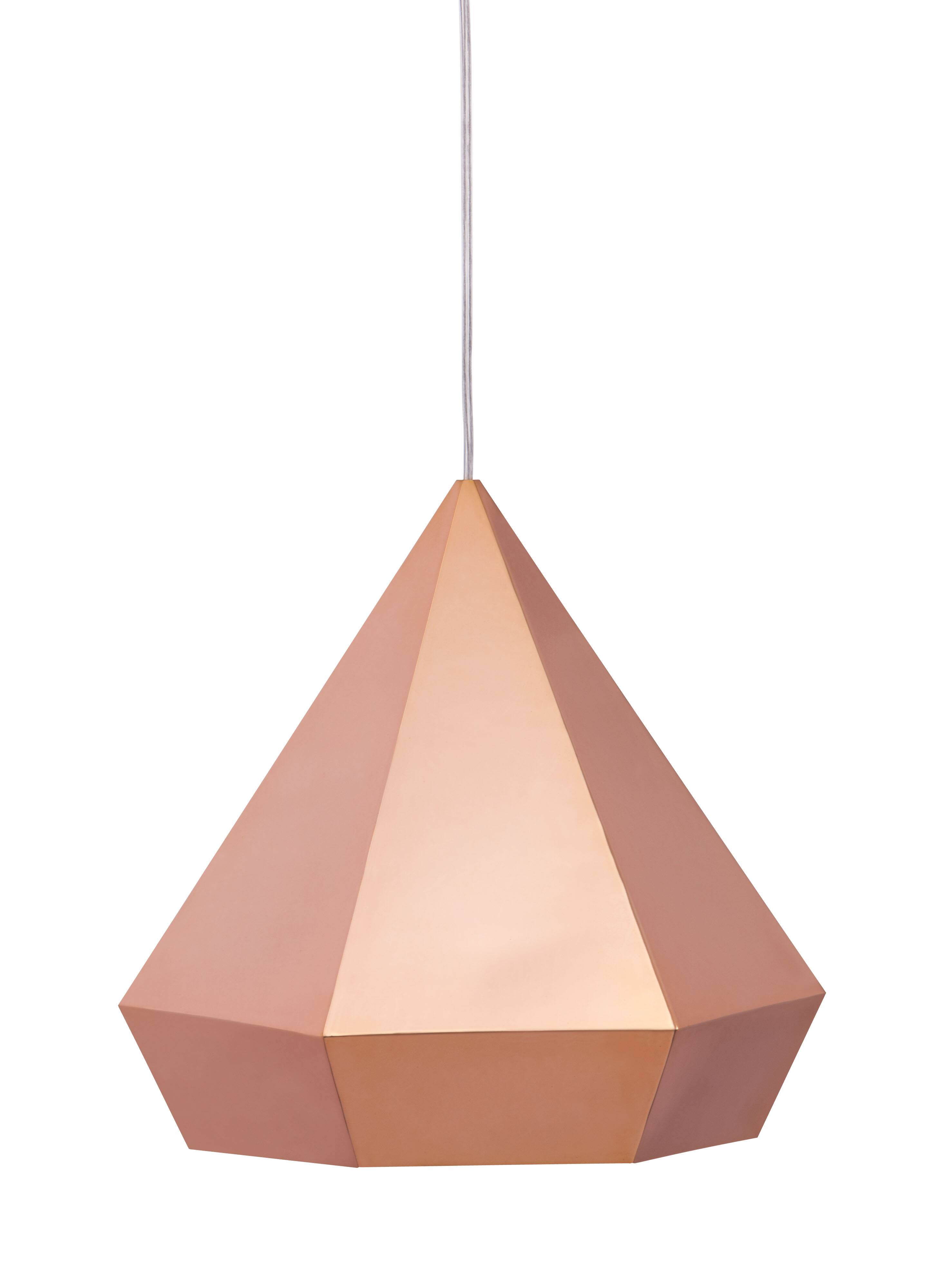 Alt View 1. Hivvago - Forecast Ceiling Lamp Rose Gold - Rose Gold.