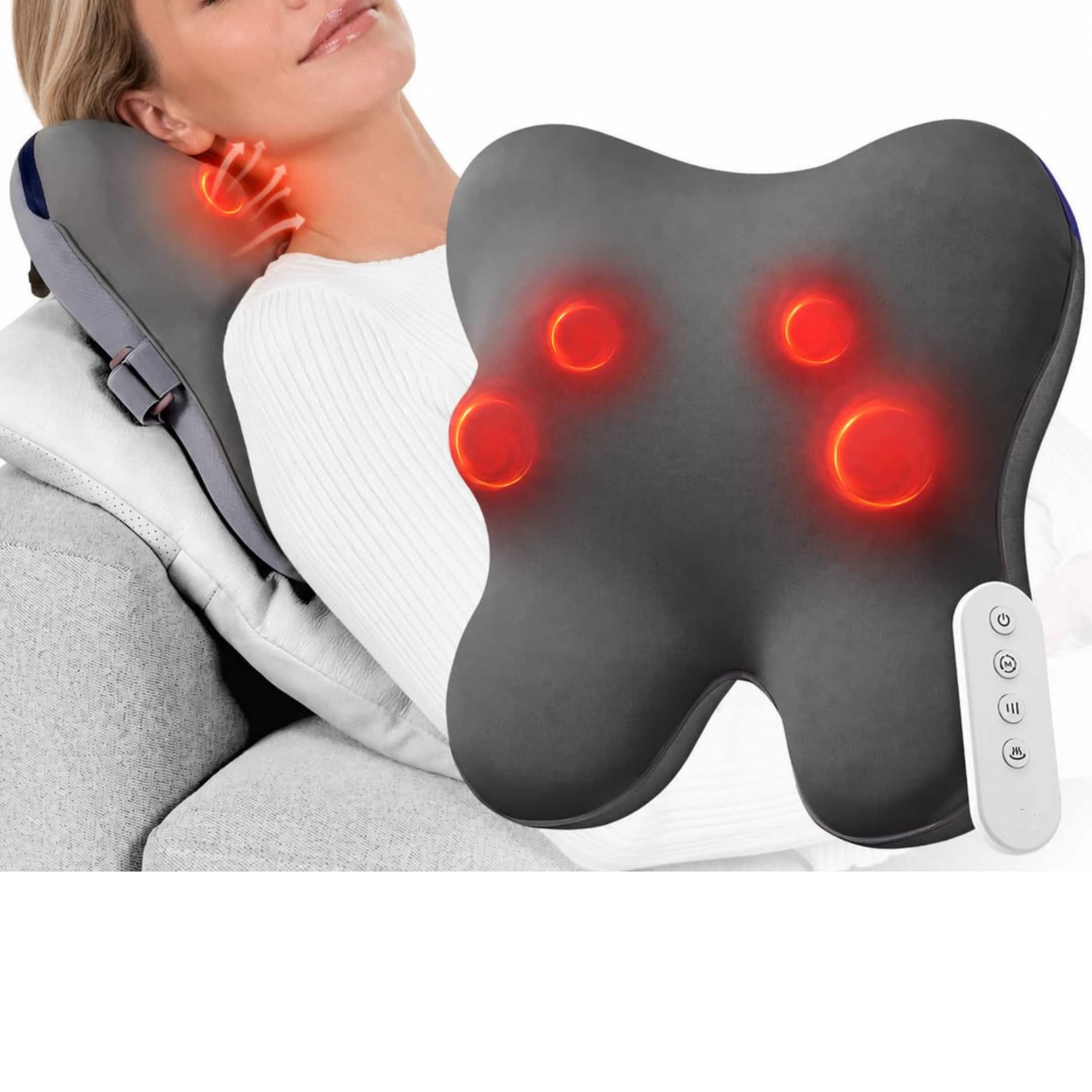 Dazzed Corner - 3D Shiatsu Back Massager with Heat & Remote - Gray price history on PriceWatchPro