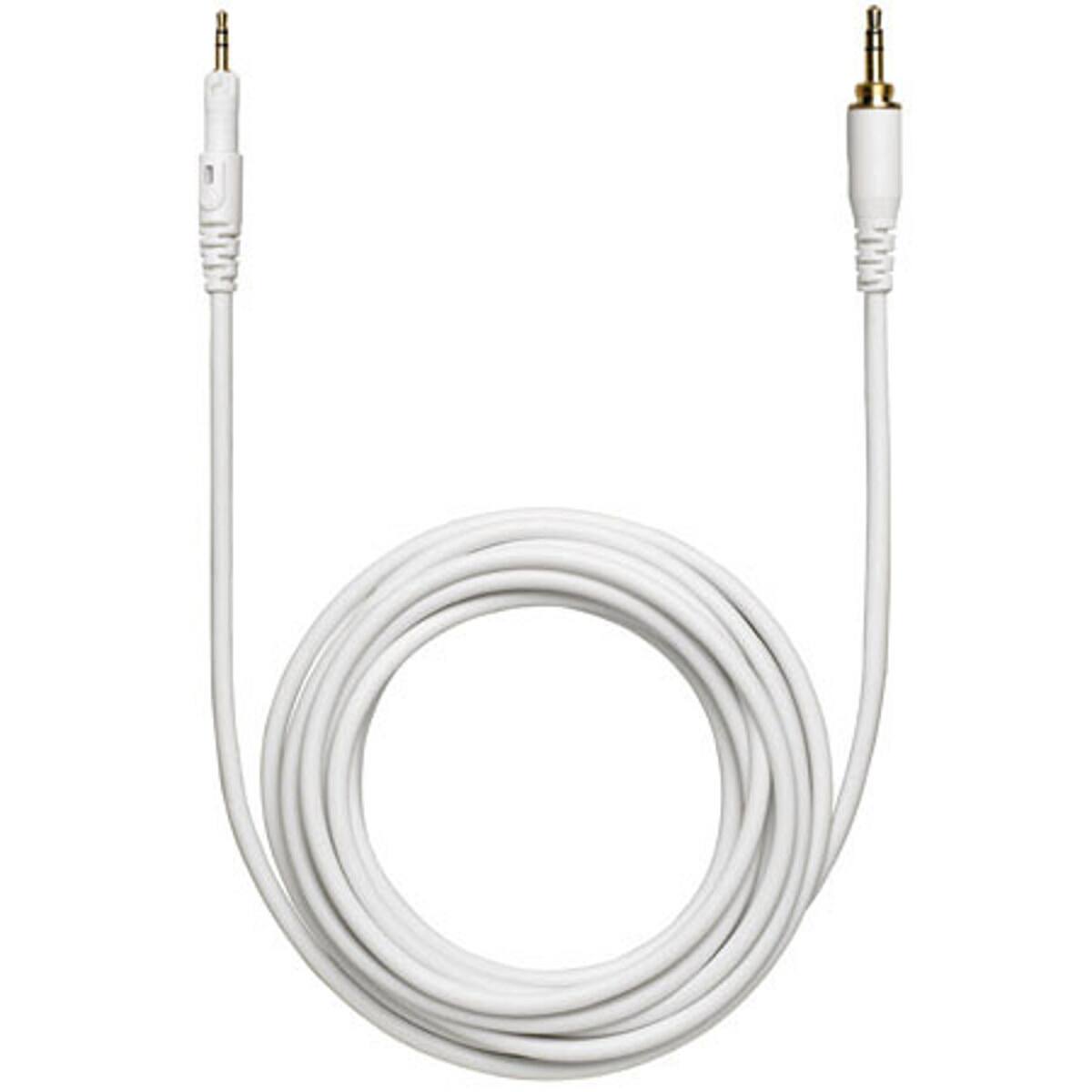 Alt View 5. Audio-Technica - Audio-Technica ATH-M50xWH Professional Monitor Headphones, White - White.