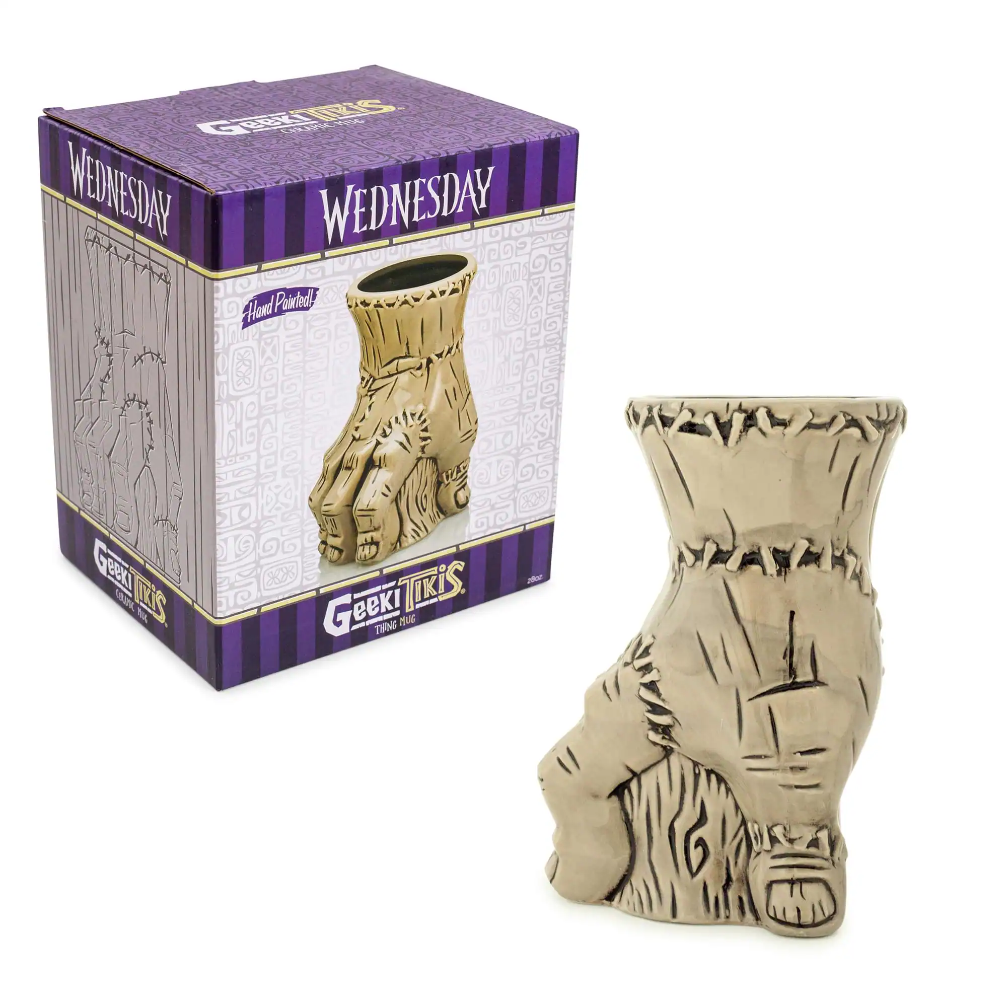 WEDNESDAY  
Hand Painted!  
Geeki Tikis  
Tiki Mug