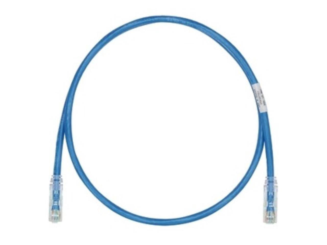 Alt View 5. Panduit - Panduit UTP28SP8INBU 8 in. Cat 6 Blue Network Ethernet Cable.