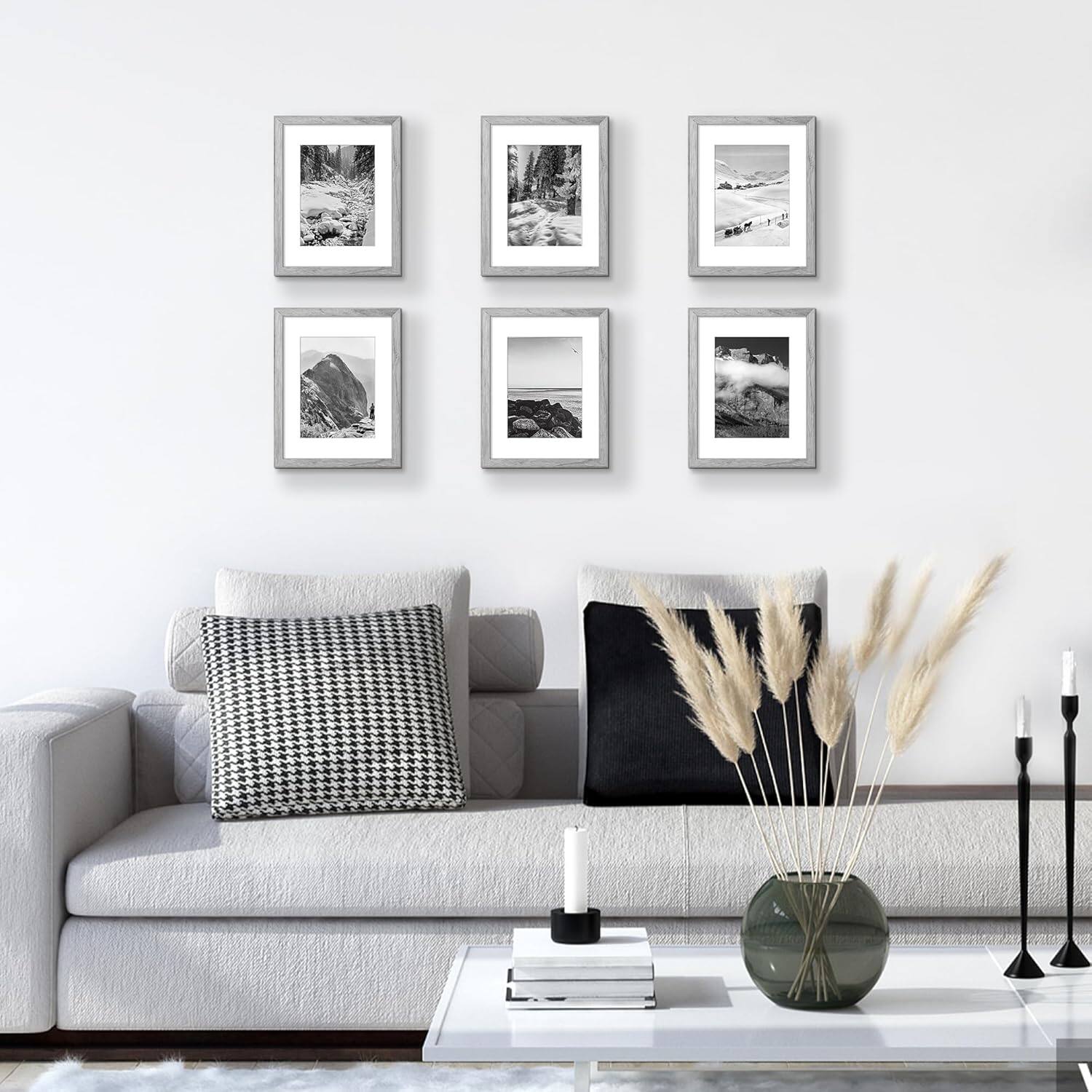 Alt View 6. blue - upsimples 12x18 Picture Frame, Display Pictures 11x17 with Mat or 12 x 18 Without, Wall Hanging Poster Frames, - colorBlack+size22x30.