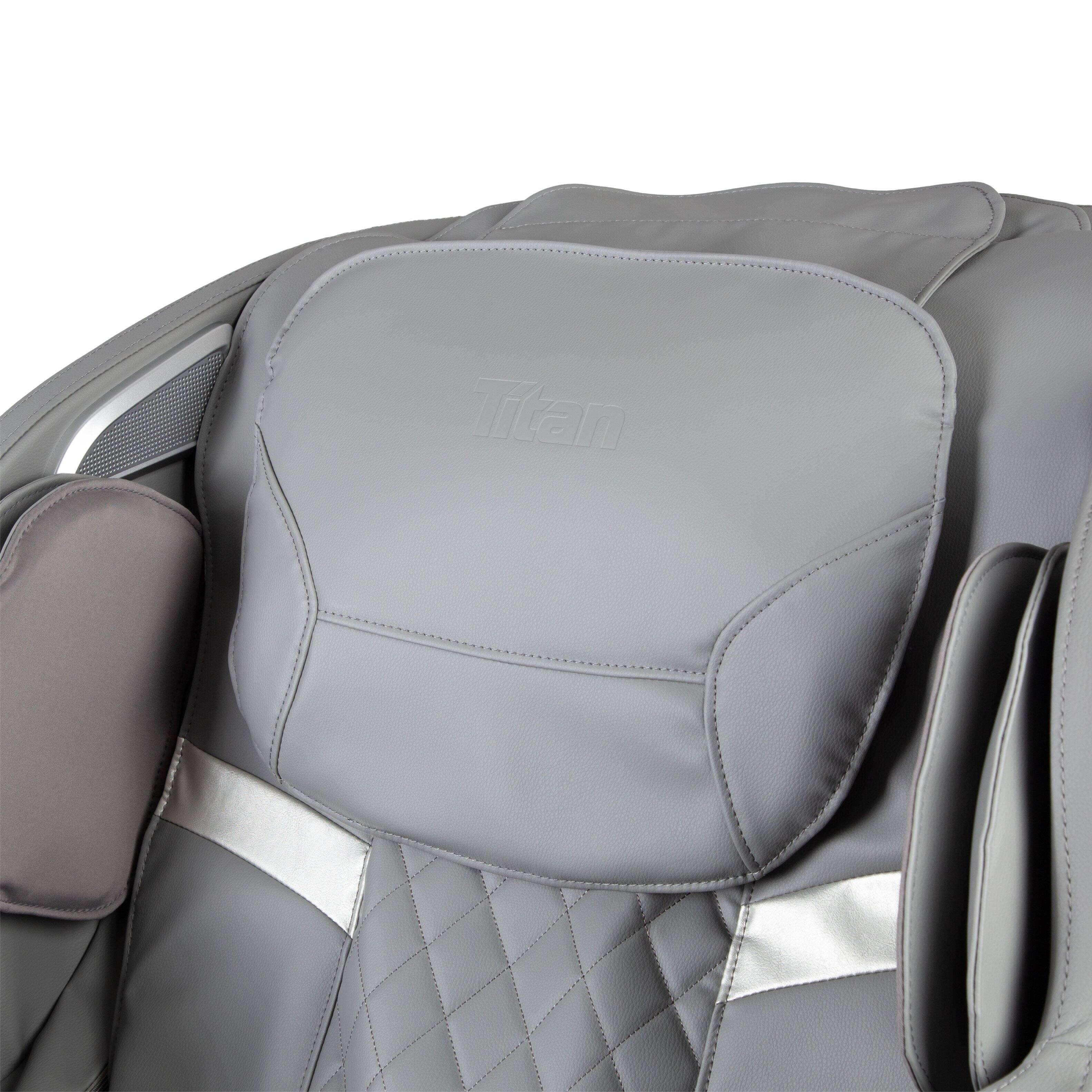 Alt View 2. Titan - Titan Regal Zero Gravity Massage Chair with Heated Rollers - Grey.