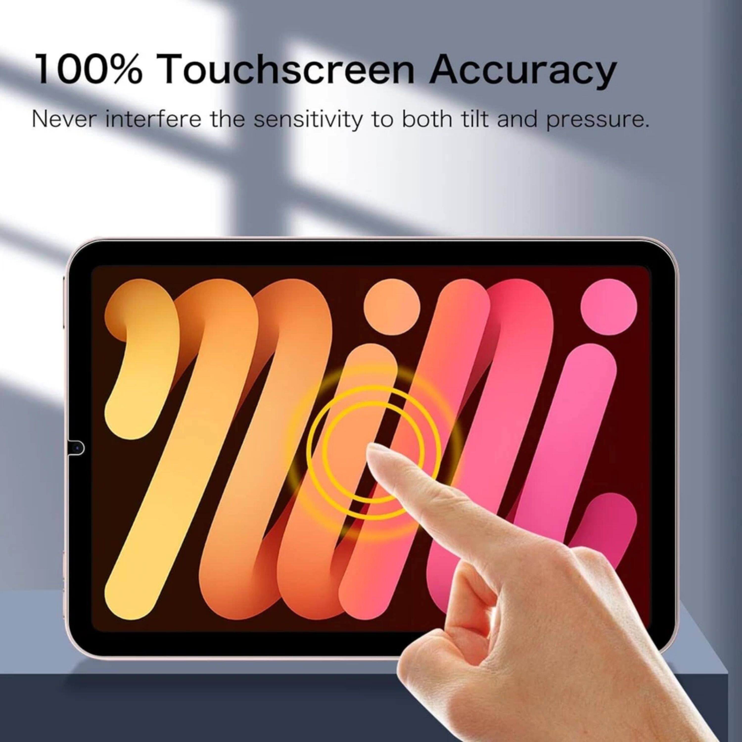100% Touchscreen Accuracy  
Never interfere the sensitivity to both tilt and pressure.