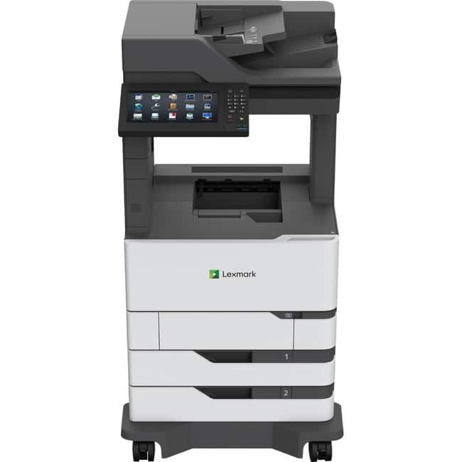 Lexmark - MX820 MX822ade Laser Multifunction PrinterCopier/Fax/Scanner-55 ppm Mono Print-1200x1200 - Monochrome