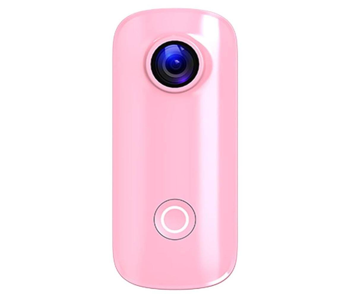 Front. SJCAM - SJCAM C100+ Mini WiFi Action Camera 4K30fps Pocket Sized Wearable Body Camera, Magnetic, APP Control, Underwater Small V.