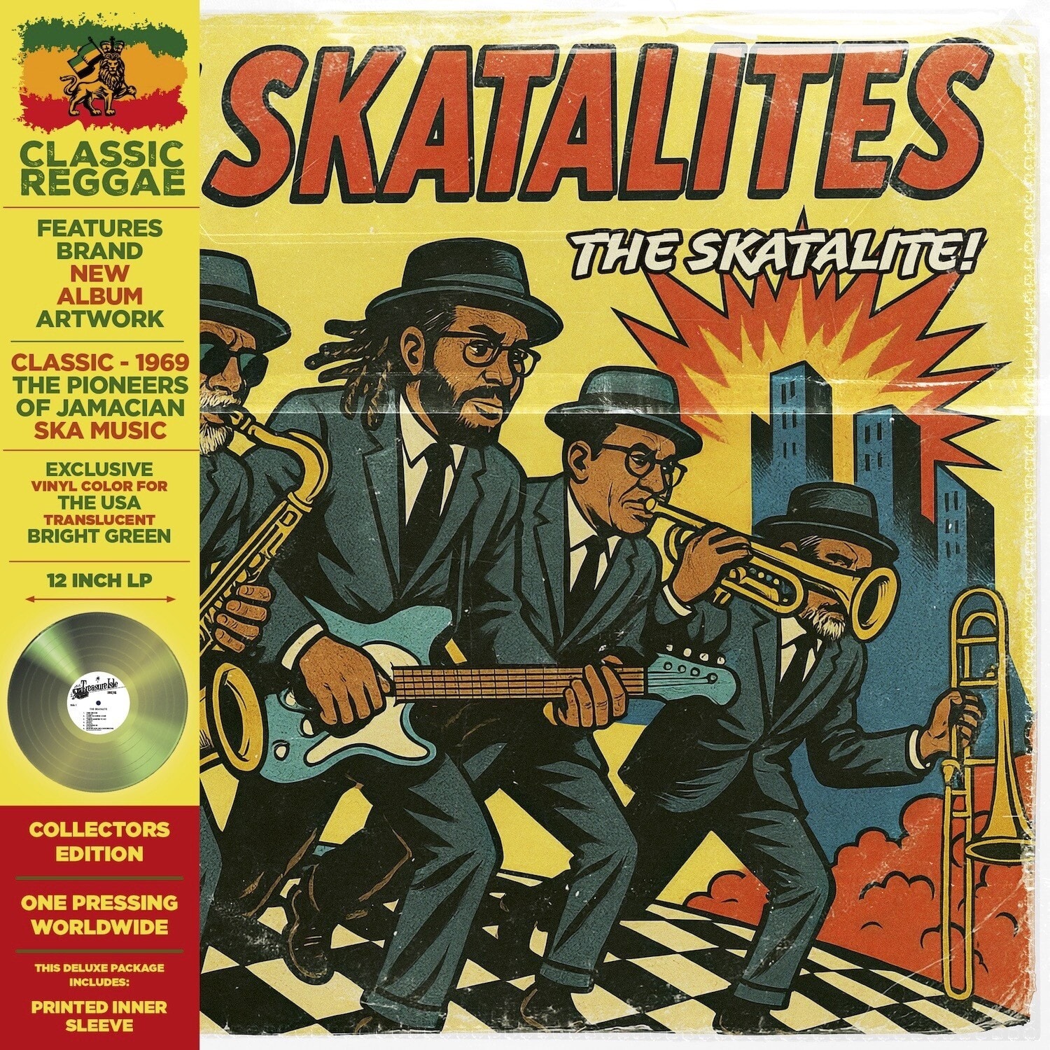 The Skatalites - The Skatalites - Bright Green - VINYL LP