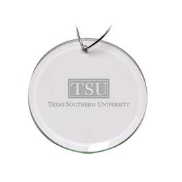 Jardine - Texas Southern Tigers 3'' Glass Round Ornament - Multicolor