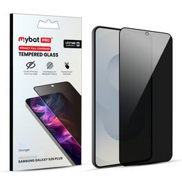 Mybat Pro - Privacy Full Coverage Tempered Glass Screen Protector for Samsung Galaxy S26 Plus - Black