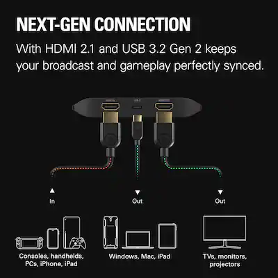 Hdr10 Xbox One X 10 Bit Elgato HD60 S+, External Capture Card