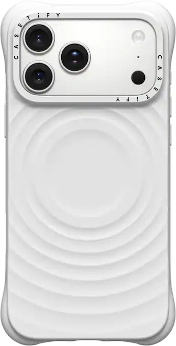CASETiFY Apple iPhone 17 Pro Max Ripple Case White - Open Box CASETiFY Apple iPhone 17 Pro Max Ripple Case White - Open Box